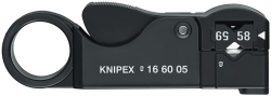 Nástroj na odizolování koaxiálních kabelů RG   Knipex 166005SB 