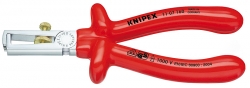 Odizolovací kleště chromované VDE izolované 160mm  Knipex 1107160 