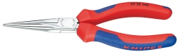 Kleště pro telefonní spoje půlkulaté čelisti chromované,160mm Knipex 2925160 