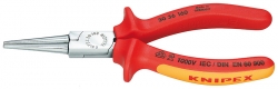 Kleště typ Langbeck kulaté čelisti chromované VDE , 160mm Knipex 3036160 