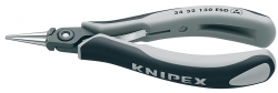 Přesné přidržovací kleště pro elektroniku ESD kulaté čelisti ,130mm Knipex 3432130ESD 