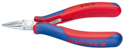 Montážní kleště pro elektroniku půlkulaté čelisti , 115mm  Knipex 3522115 