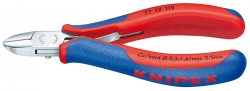 Boční štípací kleště pro elektroniku s drátěnou svěrkou 115mm  Knipex 7712115 