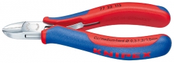 Boční štípací kleště pro elektroniku bez fazety 115mm  Knipex 7722115 
