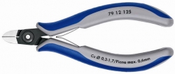 Přesné boční štípací kleště pro elektroniku  125mm  Knipex 7912125 