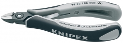 Přesné boční štípací kleště pro elektroniku ESD 125mm  Knipex 7902125ESD 