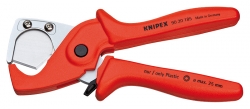 Kleště na řezání PVC hadic a trubic do průměru 25mm Knipex 9020185  