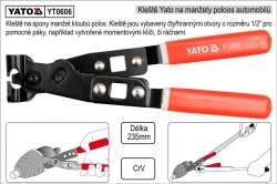 Kleště Yato na manžety poloos YT0606 