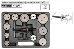 Sada na roztahování brzdových válečků ruční YATO  YT0611 