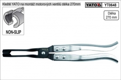 Kleště YATO na montáž motorových ventilů dlouhé 270mm  YT0648 