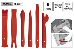 Přípravky pro demontáž čalounění sada 6 dílů YATO YT0837 