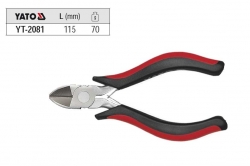Kleště  YATO štípací boční 115mm pro jemnou mechaniku YT2081 