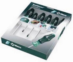 WERA 1367/6 sada šroubováků Kraftform Comfort TORX 6-dílů T10-T40 