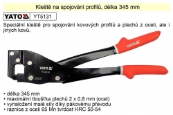 Kleště na profily délka 345 mm Yato YT5131 