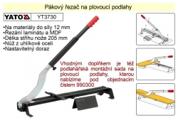 Pákový řezač na plovoucí podlahy YATO YT3730 