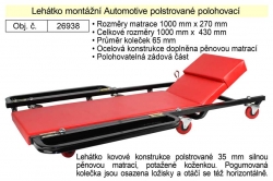 Lehátko montážní Automotive polstrované polohovací 
