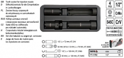 Klíče na vstřikovací trysky sada 4 kusy YATO YT1762 