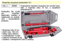 Rozpínací souprava hydraulická 10 t 