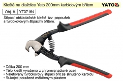 Kleště na dlaždice Yato 200mm karbidovým břitem 