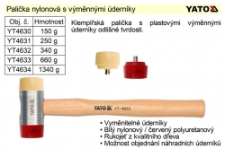 Palička nylonová 250g s výměnnými úderníky 