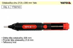 Odsávačka cínu 21,8 x 206 mm Yato 