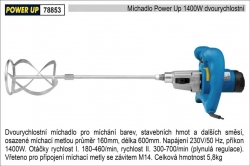 Míchadlo Power Up 1400W dvourychlostní 