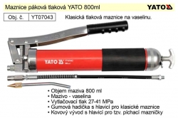 Maznice páková tlaková 800ml YATO YT07043 