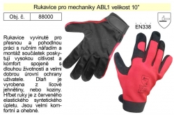 Pracovní rukavice pro mechaniky ABL-1 vel. 10” 