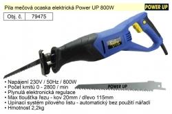 Pila mečová ocaska elektrická Power UP 800W 