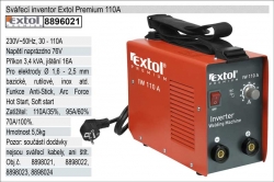 Svářečka Invertor Extol Premium IW110 (30-110A) 