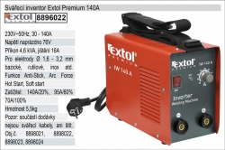 Svářečka Invertor Extol Premium IW140 (30-140A) 