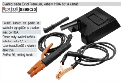 Kabely pro svářečky do 110A kompletní sada 