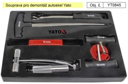 Souprava pro demonáž autoskel Yato YT0845 