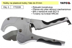Nůžky na plastové trubky Yato do 51mm YT2228 