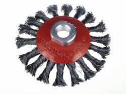 Kartáč miskový 100, copánkový S0,50, závit M14x2 