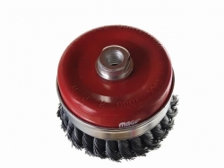 Kartáč hrnkový 100, copán. S 0,50, závit M14x2- pro úhl. brouš. 