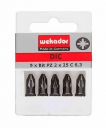 WEKADOR - sada bitů PZ1,2 - PH1,2 - TX30 - 5 ks DCL  