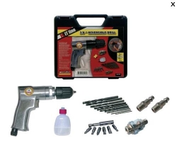 NUAIR - pneumatická vrtačka - set 