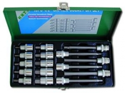 HONITON - sada hlavic IMBUS 1/2“ - 16 dílů  