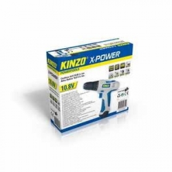 KINZO - akušroubovák 10,8V Li-on 1,3 Ah X-POWER 