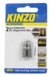 KINZO - bit PL6 25mm - 2ks 