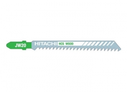 HITACHI - plátek do přímočaré pily na dřevo JW20 - 5ks 
