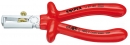 Odizolovací kleště chromované VDE izolované 160mm  Knipex 1107160 