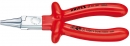 Kleště s kulatými čelistmi chromované VDE izolované,160mm Knipex 2206160 