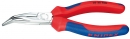 Půlkulaté kleště s břity pro radiotechniku zahnuté 40° chromované, 160mm Knipex 2525160 