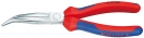 Půlkulaté kleště s břity chromované zahnuté 40° ,200mm Knipex 2625200 