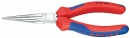 Kleště pro telefonní spoje půlkulaté čelisti chromované,160mm Knipex 2925160 
