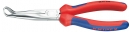 Kleště pro mechaniky na kruhové součástky, zahnuté 45° chromované, 200mm  Knipex 3891200 
