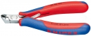 Čelní štípací kleště pro elektroniku šikmý břit 27° bez fazety, 115mm Knipex 6452115 