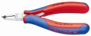 Čelní štípací kleště pro elektroniku šikmý břit 65°, 120mm Knipex 6462120 